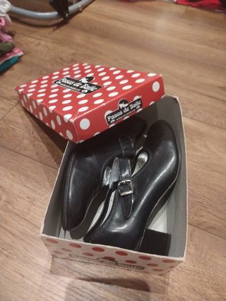 zapatos flamenca niña talla 31