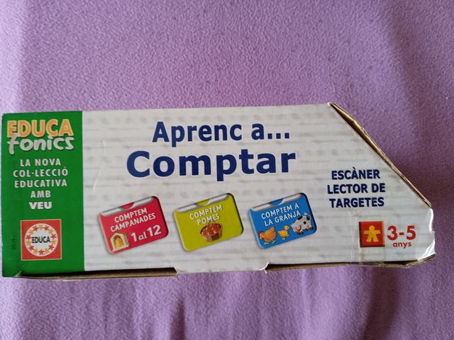 Juego Educa Fonics, educativa con voz, 3/5 años