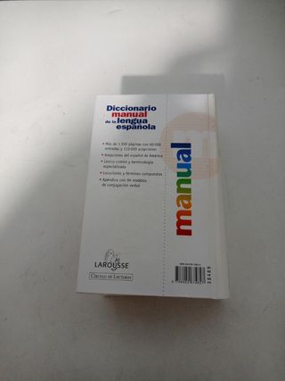 diccionario manual de la lengua española