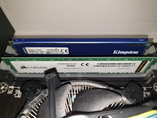 PLACA BASE, PROCESADOR, RAM