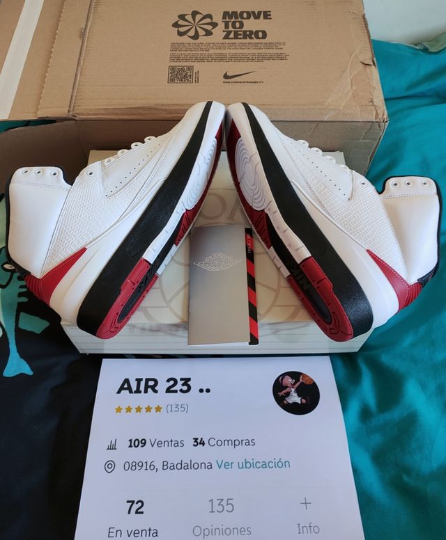 Jordan 2 Retro OG Chicago 2022 (44,5)