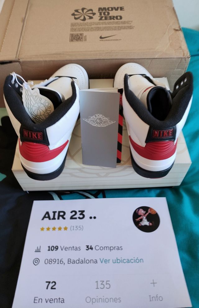 Jordan 2 Retro OG Chicago 2022 (44,5)