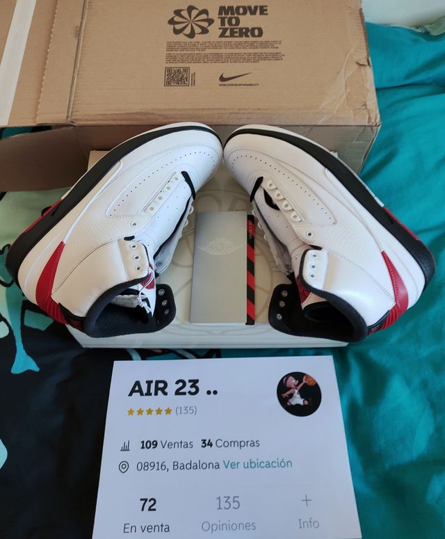 Jordan 2 Retro OG Chicago 2022 (44,5)