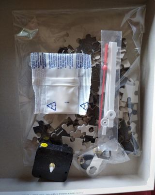 JUVE:Orologio puzzle da parete