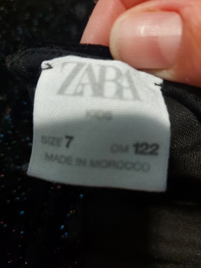 Vestido de fiesta Zara talla 7 años