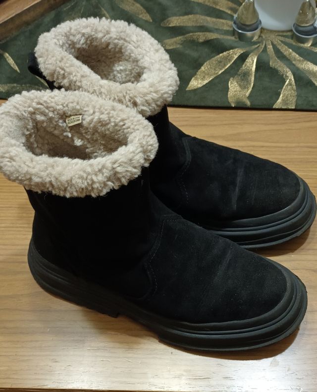 Botas calentitas como nuevas
