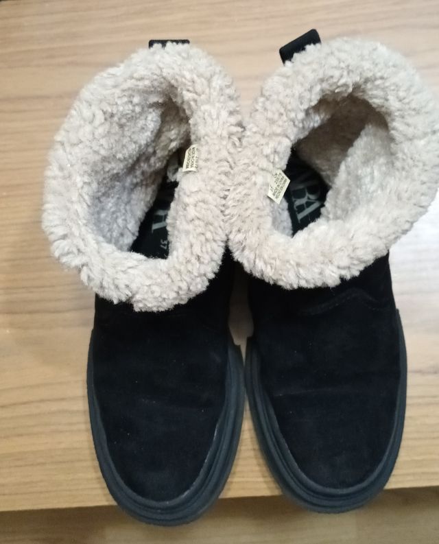 Botas calentitas como nuevas
