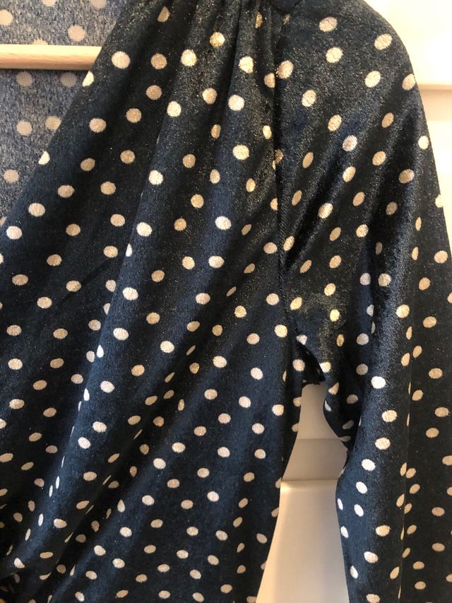 Vestido lunares Zara