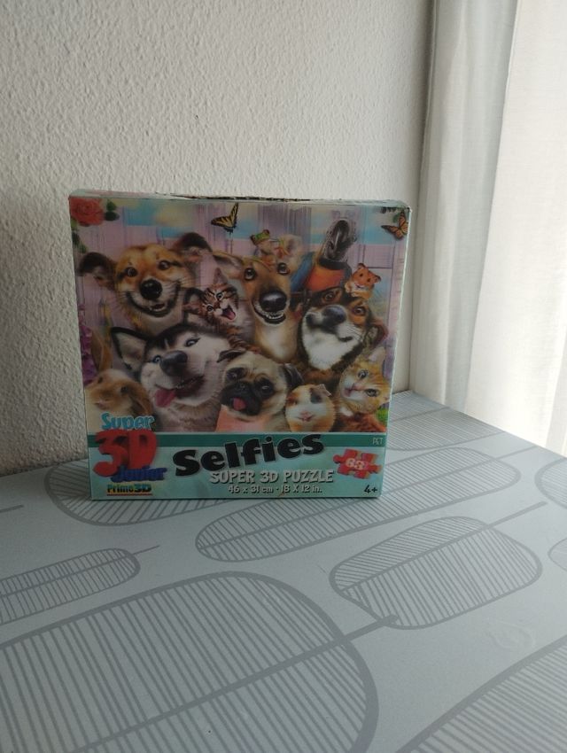Puzzle Animales 3D