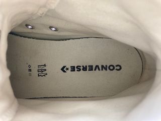 converse de cuero blancas con plataforma