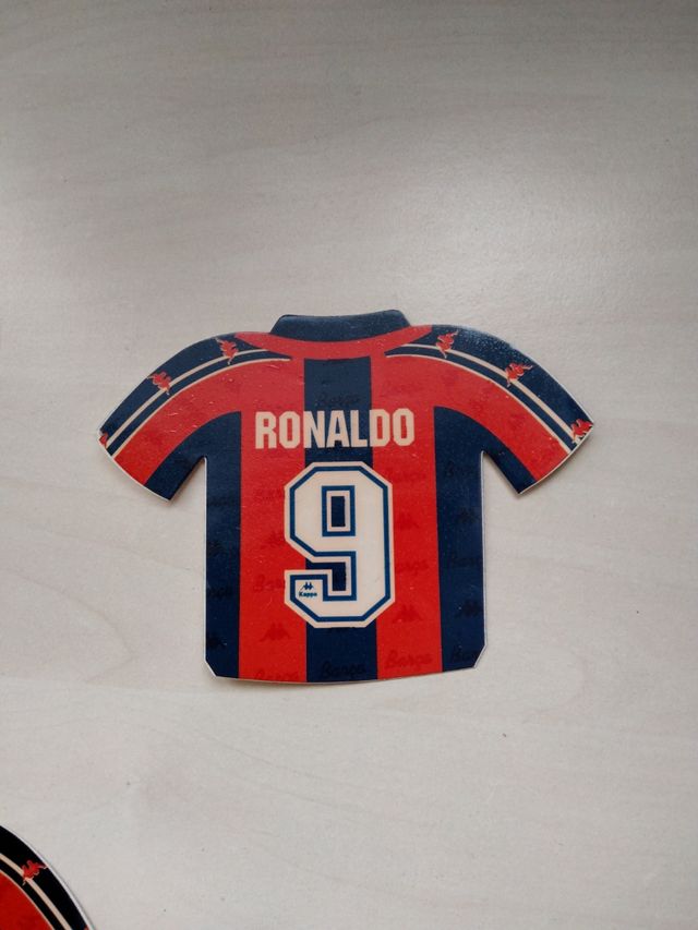 TRES ANTIGUOS ADHESIVOS BARÇA