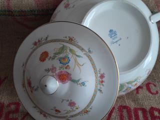 Sopera Porcelana Inglesa Aynsley Shangri-la