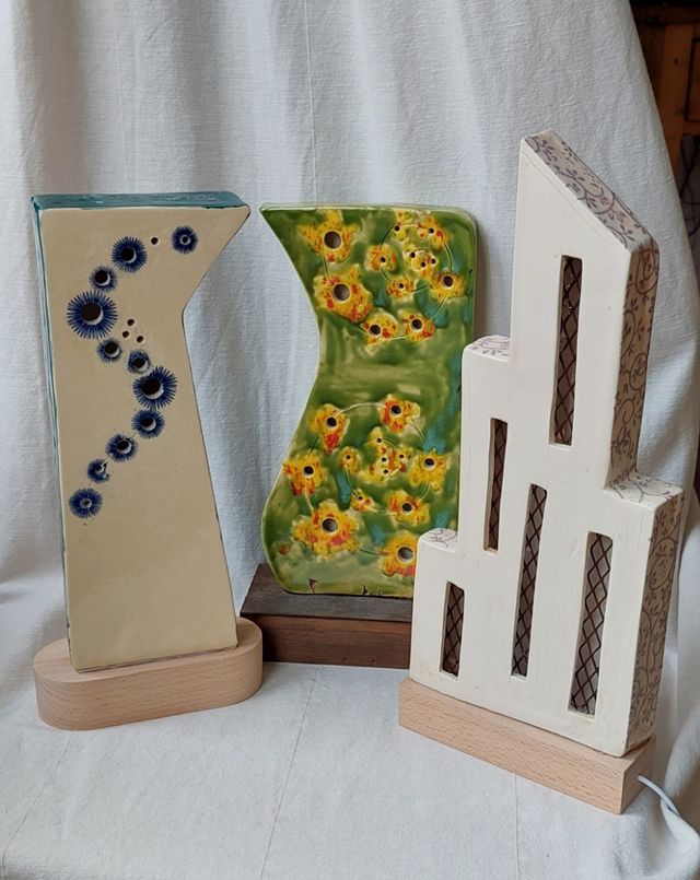 Lámparas cerámicas