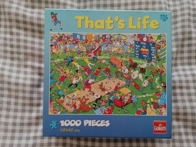 Puzzle fútbol 1000 piezas 68x48cm