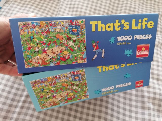 Puzzle fútbol 1000 piezas 68x48cm