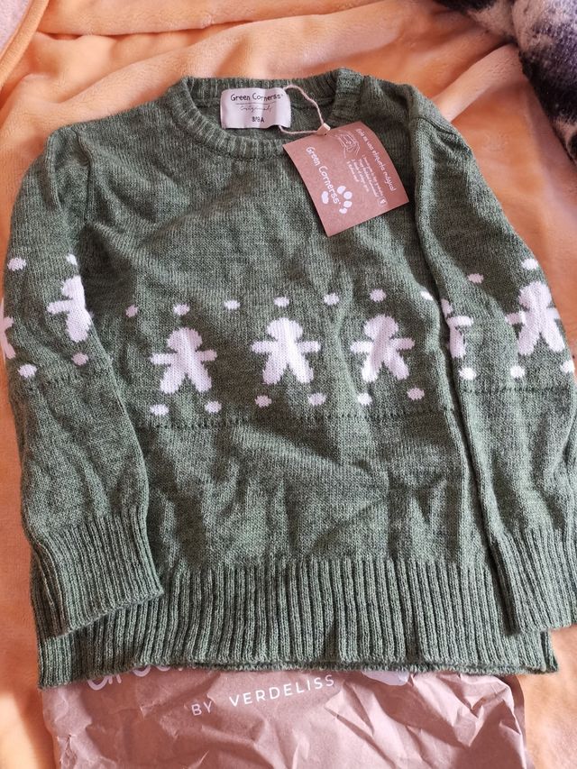 Jersey infantil de punto de greencornerss nuevo