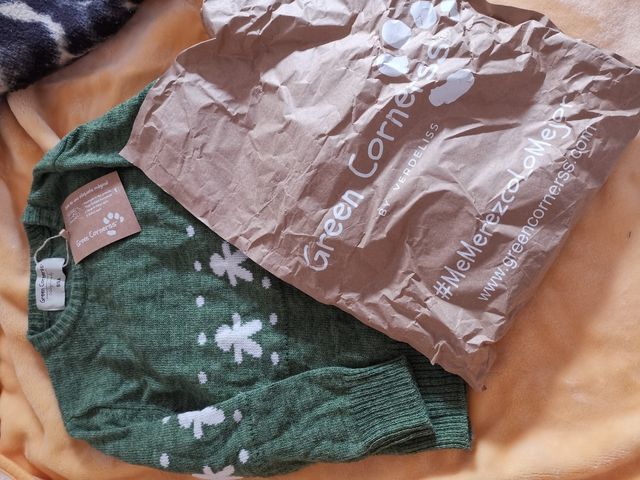 Jersey infantil de punto de greencornerss nuevo