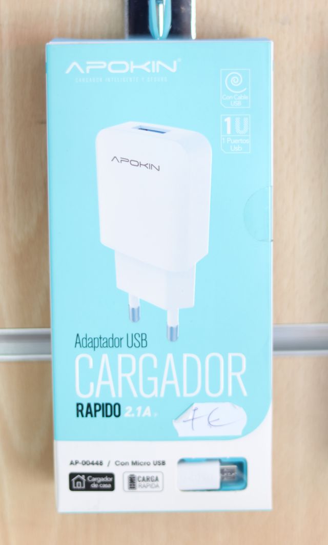 Caricabatterie per cellulare USB-MICRO 2.1A
