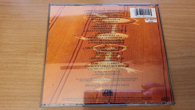 CD doble  Led Zeppelin Remasters