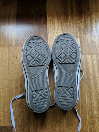 Zapatillas Converse Gris plateado 