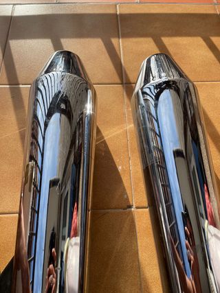 Escapes originales Triumph Bonneville 2016