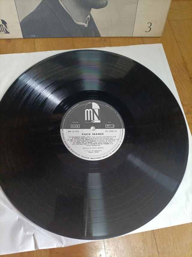 Vinilo Paco Ibáñez