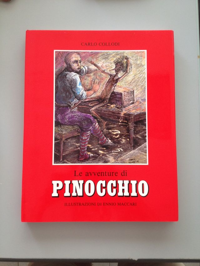 Libro da collezionismo "LE AVVENTURE DI PINOCCHIO"