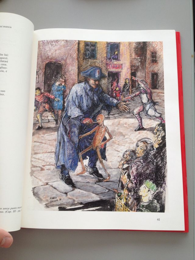 Libro da collezionismo "LE AVVENTURE DI PINOCCHIO"