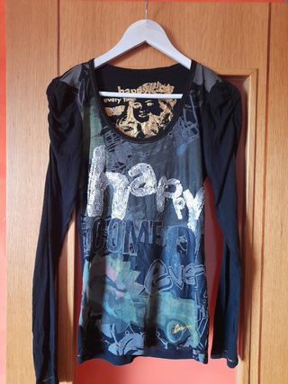 camiseta marca desigual 