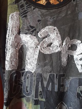 camiseta marca desigual 