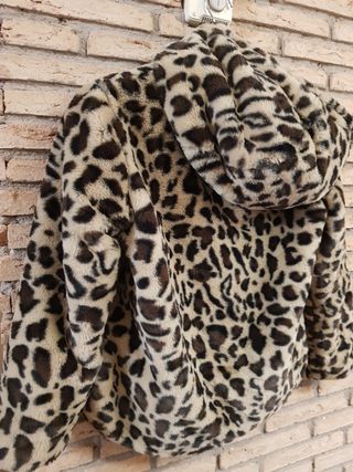 Abrigo niña peluche