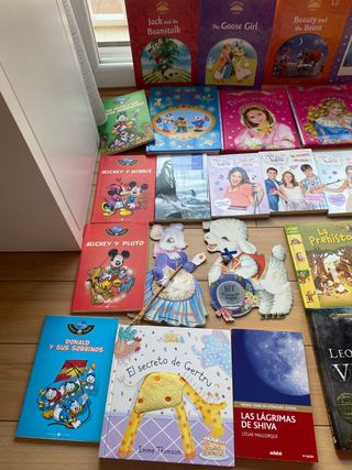 Libros infantiles, juveniles, de inglés