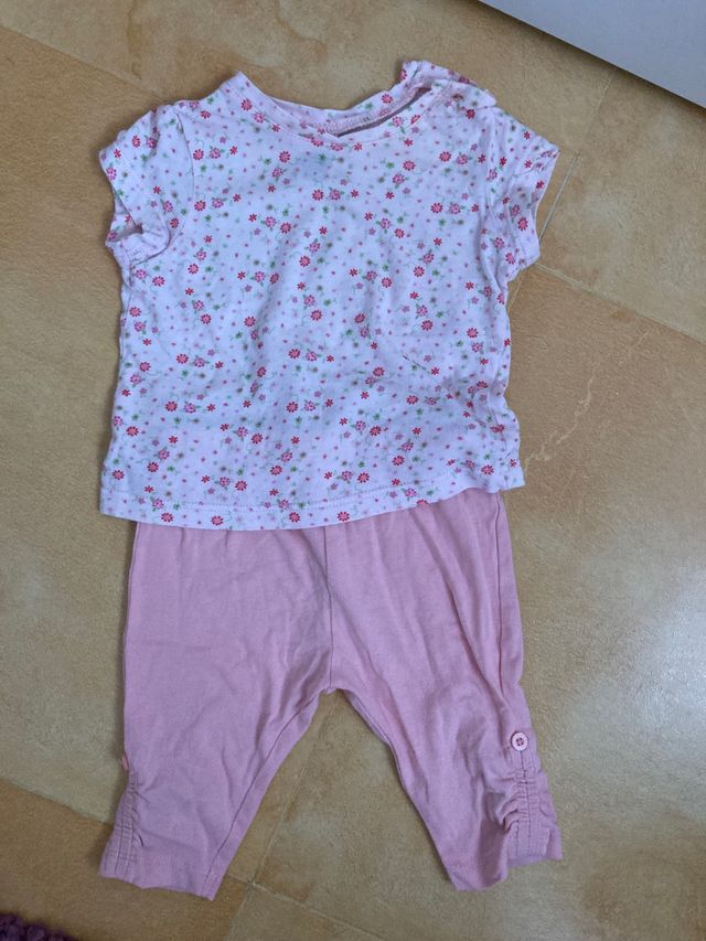 Conjunto Malla+camiseta 6-9m