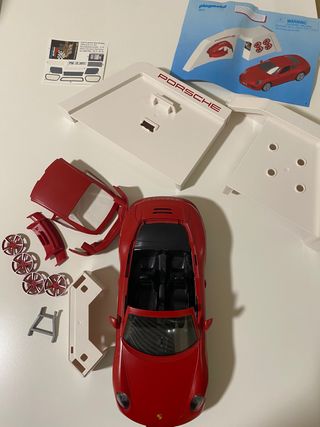 PLAYMOBIL coche de carreras PORSCHE.