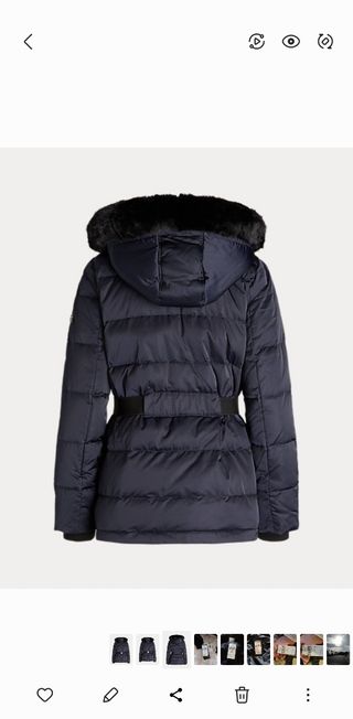 chaqueta abrigo plumón ralph lauren