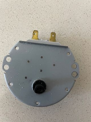 Motor de plato microondas