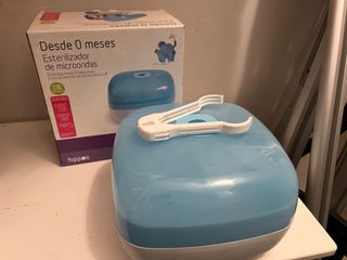Esterilizador chupetes, biberones bebé.