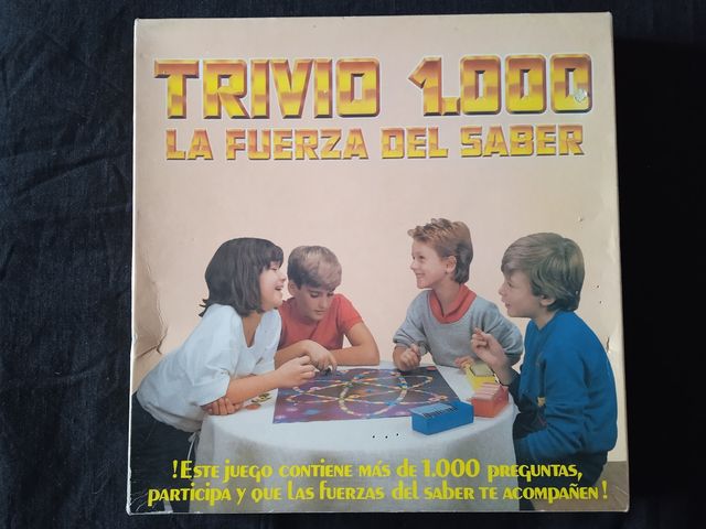 Juego "Trivio 1000" Falomir Juegos, 1989