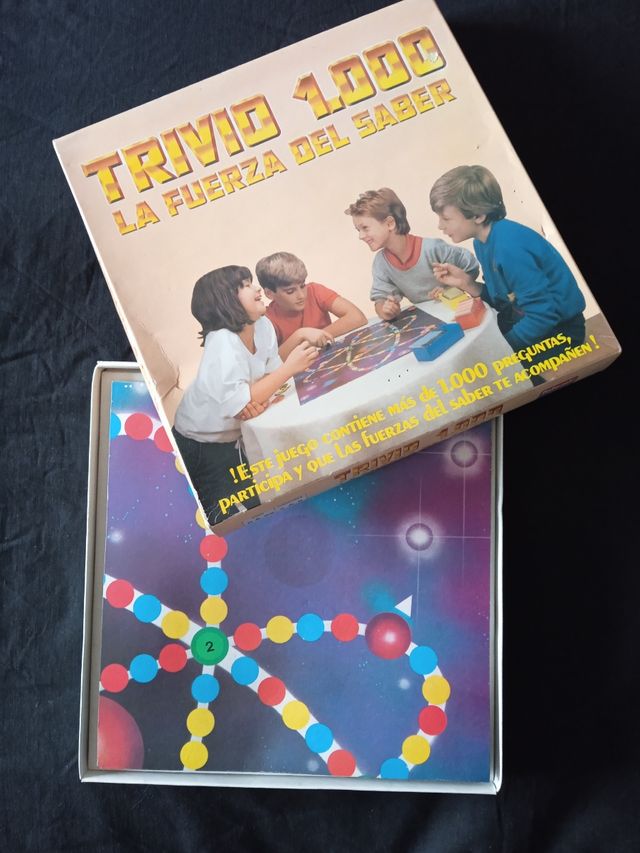 Juego "Trivio 1000" Falomir Juegos, 1989