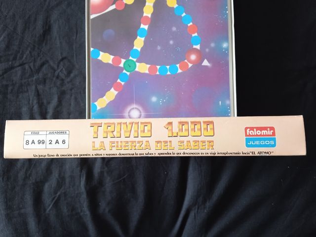 Juego "Trivio 1000" Falomir Juegos, 1989