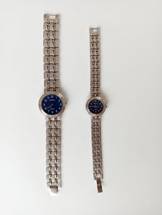 Pareja relojes pulsera hombre/mujer