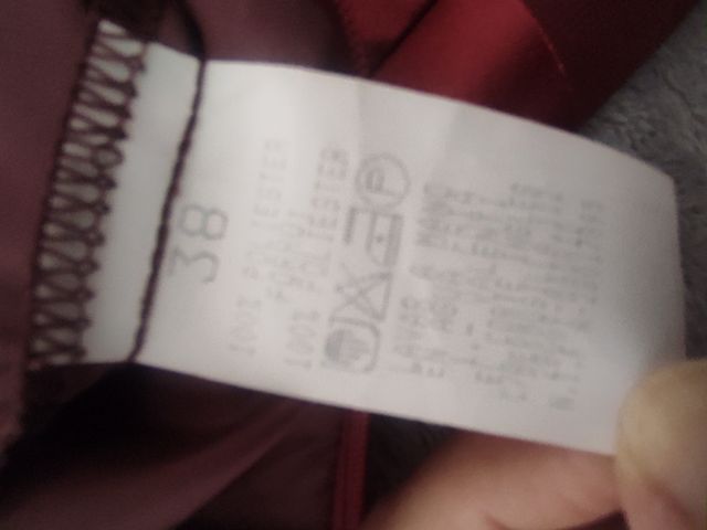 Vestido palabra de honor. T36. El Corte Inglés