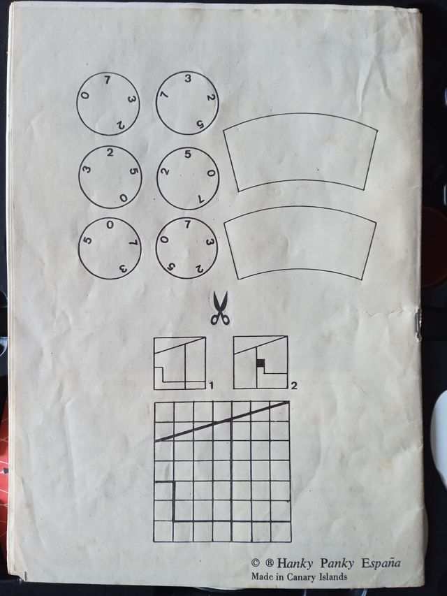 Juego "Súper Magia, 65 Trucos" Hanky Panky, 1980