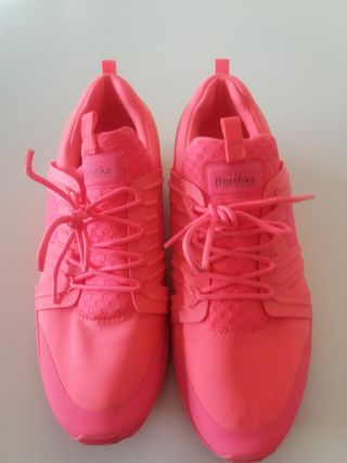 Zapatillas deportivas talla 41 Fucsia neón