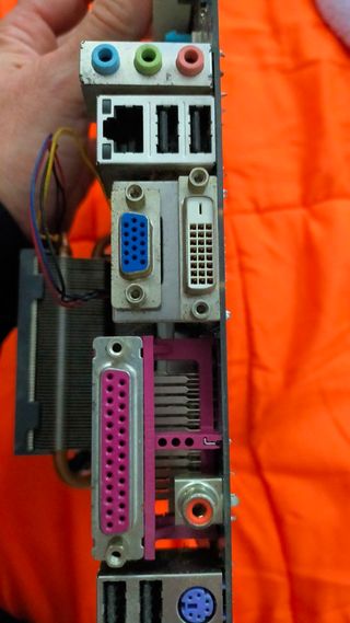Placa base , microprocesador y memoria ram