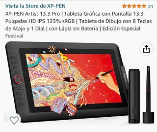 Tableta Gráfica con Pantalla 13.3 pulgadas XP-PEN