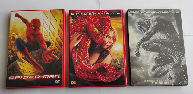 TRILOGIA SPIDERMAN DVD