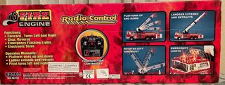 Camión de bomberos radio control EZTEC