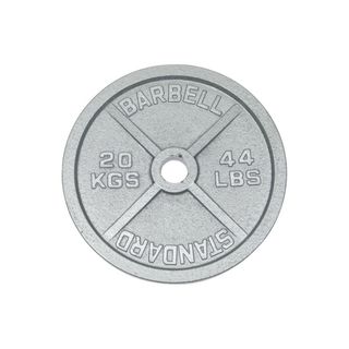 LOTE DISCOS BARBELL OLIMPICOS  METAL FUNDIDO
