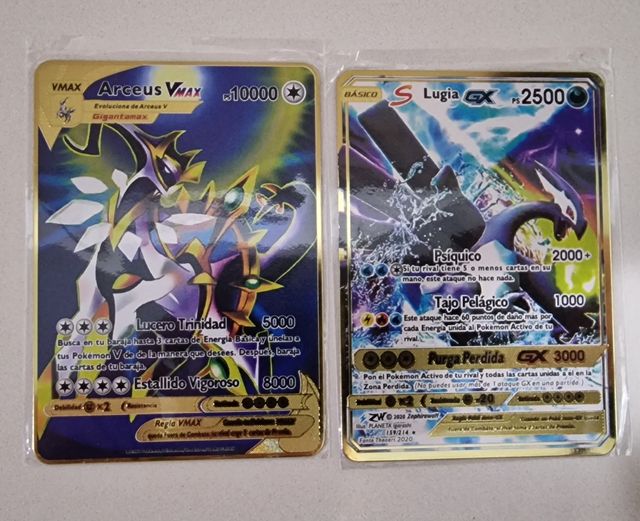 2 cartas Pokemon
